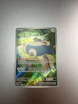 Pokemon Card TCG - Snorlax SVP 051 Scarlet & Violet 151 Black Star Promo - Image 1