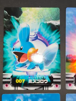Mudkip Torchic 4 Pokemon Card Zukan Carddass Advanced Generation Japan lot eb147 - Image 3