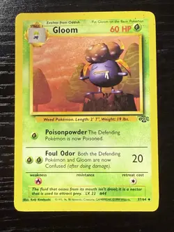 GLOOM - 37/64 - Jungle - Pokemon Card - PL - Image 1