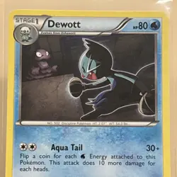 Dewott 38/113 Legendary Treasures Non Holo Pokemon Card NM/LP - Image 2