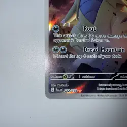Pokemon TCG Tyranitar Card Scarlet & Violet Paldea Evolved 222/193 - Image 3