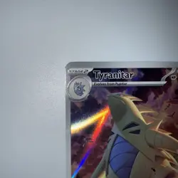 Pokemon TCG Tyranitar Card Scarlet & Violet Paldea Evolved 222/193 - Image 4