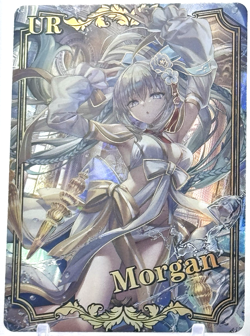 Goddess Story: Morgan UR 2M11UR-05 Anime Waifu CCG Trading Card - Image 1