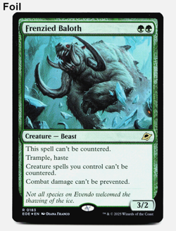 Frenzied Baloth [Edge of Eternities] MTG Magic NM/M 🌳🌳 - Image 1