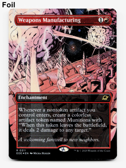 Weapons Manufacturing (FOIL) - [Edge of Eternities] MTG Magic NM/M 🔥 - Image 1