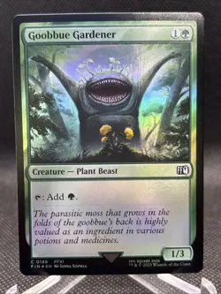 Goobbue Gardener - 188 - Magic: Final Fantasy MTG - FOIL - FFXI TCG - Image 1