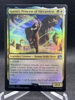 Garnet, Princess of Alexandria 222 MTG Normal FINAL FANTASY Holo Magic TCG - Image 1