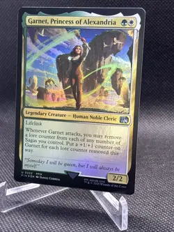 Garnet, Princess of Alexandria 222 MTG Normal FINAL FANTASY Holo Magic TCG - Image 2