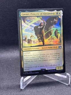 Garnet, Princess of Alexandria 222 MTG Normal FINAL FANTASY Holo Magic TCG - Image 3