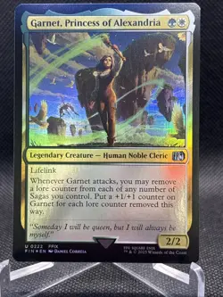 Garnet, Princess of Alexandria 222 MTG Normal FINAL FANTASY Holo Magic TCG - Image 5