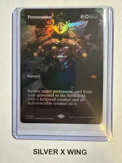 Perennation Borderless Foil x1, MTG, Magic the Gathering, Tarkir Dragonstorm, NM - Image 1