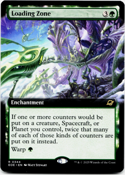 Loading Zone (Extended Art) - [Edge of Eternities] MTG Magic NM/M 🌳 - Image 3