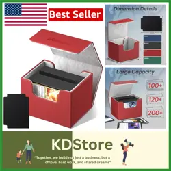 Waterproof Card Deck Box with Dividers for MTG & TCG - Image 1