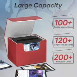 Waterproof Card Deck Box with Dividers for MTG & TCG - Image 5