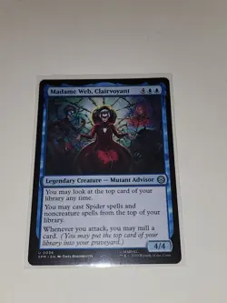 MTG, Madame Web, Clairvoyant 36 NM Marvel's Spider-Man Regular - Image 1