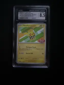 2024 POKEMON INDONESIAN SV-P PROMO #101 PIKACHU IN BATIK SHIRT cgc 8.5 - Image 1