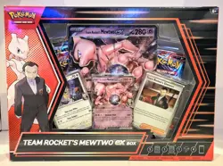 Team Rocket’s Mewtwo EX Box Pokemon TCG [New] - Image 1