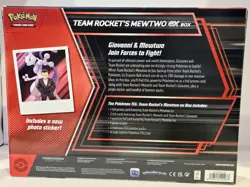 Team Rocket’s Mewtwo EX Box Pokemon TCG [New] - Image 2