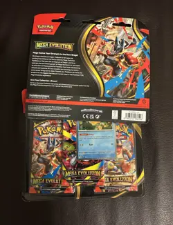 Pokemon Mega Evolutions 3 Pack Blister - Psyduck and Golduck - LOT OF 2 NEW 3Pk - Image 2