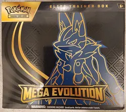 Pokemon TCG Mega Evolution Lucario ETB - SEALED - IN HAND ✅ - Image 1