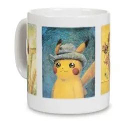 Pokemon Center X Van Gogh Museum Inspired Paintings Museum Coffee Mug (IN HAND) - Image 1