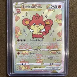 NM-Mint Simisear VSTAR - GG37/GG70 - Ultra Rare Pokemon Crown Zenith - Image 2