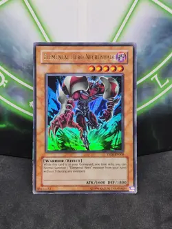 Yugioh Elemental HERO Necroshade YSDJ-EN000 Ultra Rare MP - Image 1