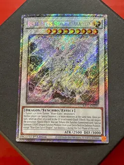 Blue-Eyes Spirit Dragon | RA02-EN030 | Platinum Secret Rare | NM | YuGiOh! - Image 1