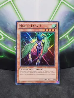 Yugioh Harpie Lady 3 LCJW-EN092 Super Rare 1st Edition NM - Image 1