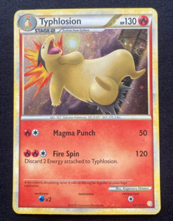 Pokemon Card - Typhlosion - HeartGold & SoulSilver 32/123 - Holo - (NM/LP) - Image 1