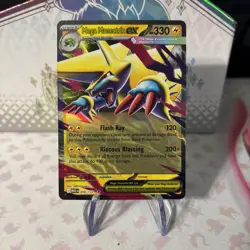 Mega Manectric EX Holo Card Mega Evolutions Pokemon TCG Near mint - Image 1