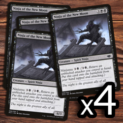 4x Ninja of the New Moon - NM - Modern Horizons 1 - Magic the Gathering - Image 1