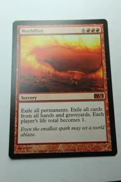 MTG Worldfire x1- -Magic 2013-Lightly Played - Image 1