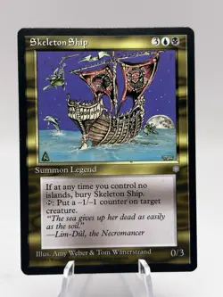 Skeleton Ship Ice Age MTG LP - Image 1
