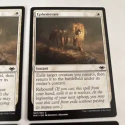 Ephemerate x4 Modern Horizons NM Condition see front and back pics - Image 3