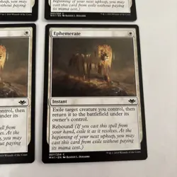 Ephemerate x4 Modern Horizons NM Condition see front and back pics - Image 5