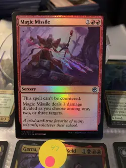 MTG Magic Missile Adventures in the Forgotten Realms 154/281 Regular Uncommon - Image 1