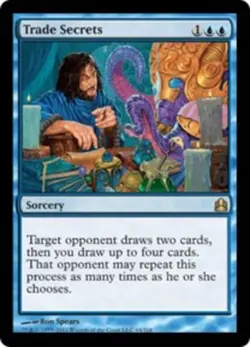 4x MTG Trade Secrets, Light Play, English Commander 2011 - Image 1