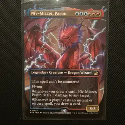 Niv-Mizzet, Parun (Anime Borderless) 438 Ravnica Remastered NM - Image 1