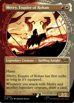NM - Merry, Esquire of Rohan (Showcase) R Universes Beyond: The Lord of the Ring - Image 1