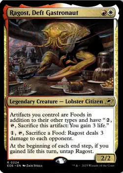 NM - Ragost, Deft Gastronaut R Edge of Eternities 224 - Image 1