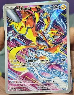 Pokemon TCG - Zeraora 151/142 Stellar Crown Secret Illustration Rare, EN, NM - Image 1