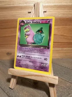 Pokemon Team Rocket Rare Dark Slowbro #29/82 Lightly played - Image 1