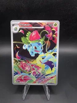 Ivysaur Illustration Rare 134/132 Near Mint Mega Evolution Pokemon TCG English - Image 1