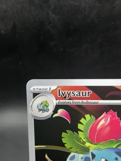 Ivysaur Illustration Rare 134/132 Near Mint Mega Evolution Pokemon TCG English - Image 3