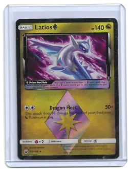 2018 Pokemon Sun & Moon - Celestial Storm Latios Prism Star #108/168 Holo - Image 1