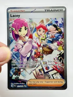 Pokemon TCG Lacey 172/142 - SCR Stellar Crown - Holo / Near Mint / Ungraded - Image 1