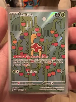 SHUCKLE Illustration Rare Holo #136/132 Pokemon Mega Evolution English M/NM - Image 1