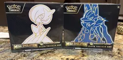 Pokemon Center Mega Evolution Gardevoir & Lucario ETB Elite Trainer Box Set of 2 - Image 1