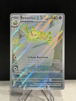 Pokemon TCG: S&V Black Bolt & White Flare - Reuniclus Black Star Promo 212 - NM+ - Image 1